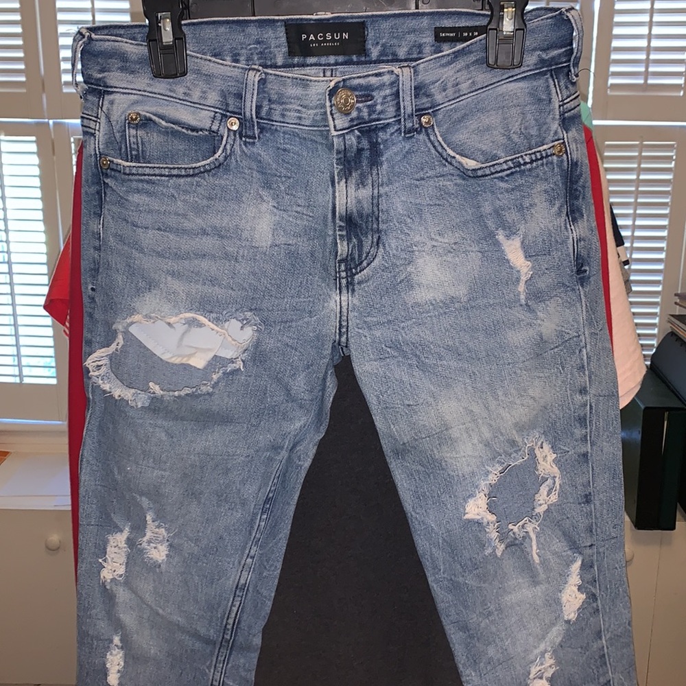 Mens PACSUN Jeans 30x30 Skinny-Stretch